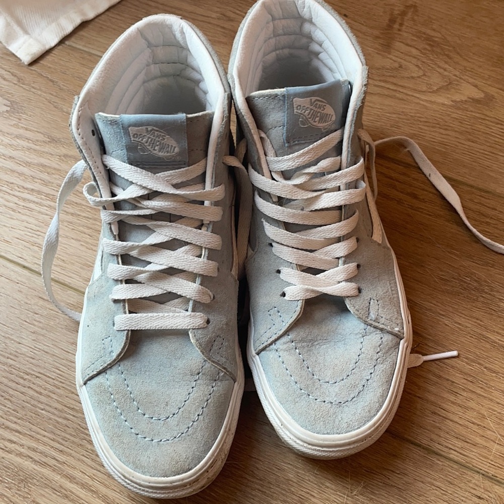 Blue High Top Vans